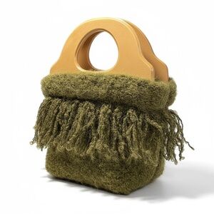 TABASK Handcrafted Alpaca Handbag NWT